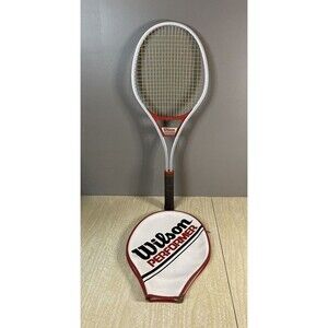 Vintage Wilson Performer L4 4 1/2" Grip Racquet Racket with Case Cover